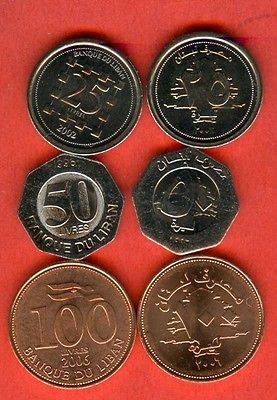 Coins & Paper Money  Coins World  Middle East  Lebanon
