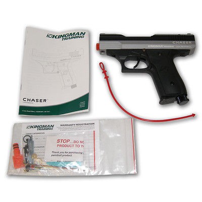 Kingman Spyder Training Chaser Paintball Pistol 43 caliber 11mm 