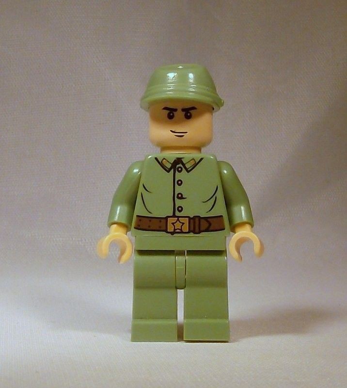 lego indiana jones minifig russian guard 2 minifigure time left