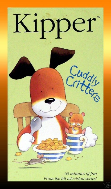 kipper cuddly critters 2001 vhs inc 7 episodes ln time