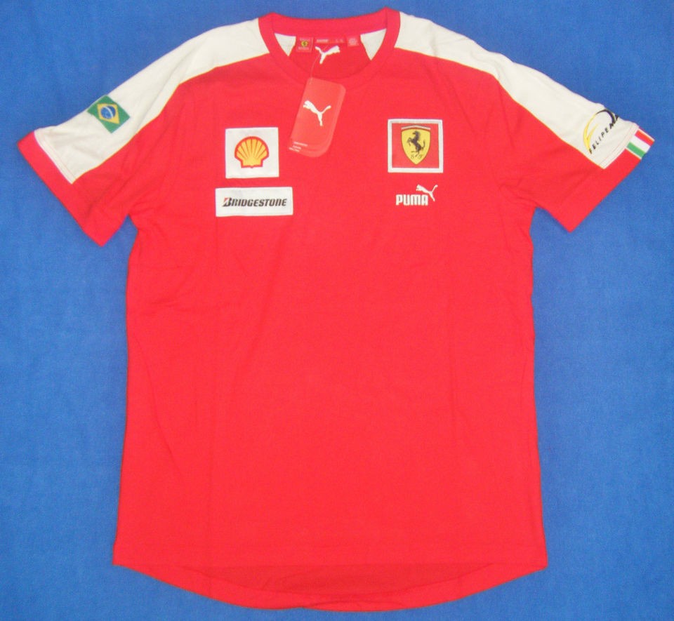 Puma Ferrari Scuderia Massa SF Formula 1 T Shirt New ALL SIZES