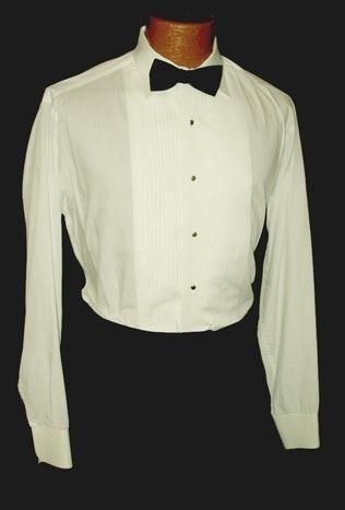 mens ivory off white cream tuxedo shirt all sizes more