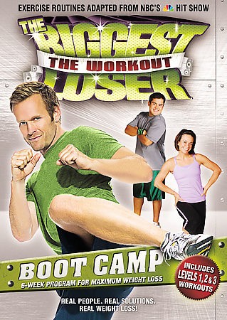 THE BIGGEST LOSER~~~BOOT CAMP~~~6 WEEK PROGRAM~~~NEW SEALED DVD