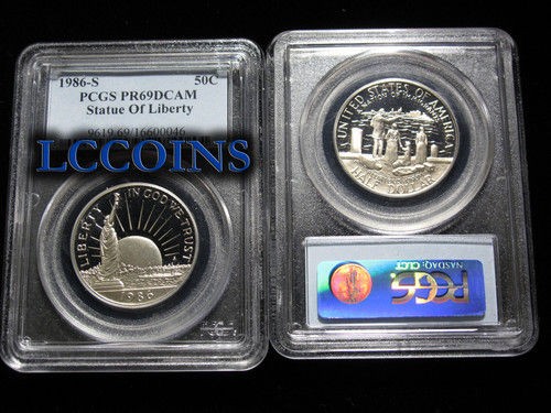   Statue of Liberty Commemorative Half PR69DCAM PCGS Proof 69 Deep Cameo