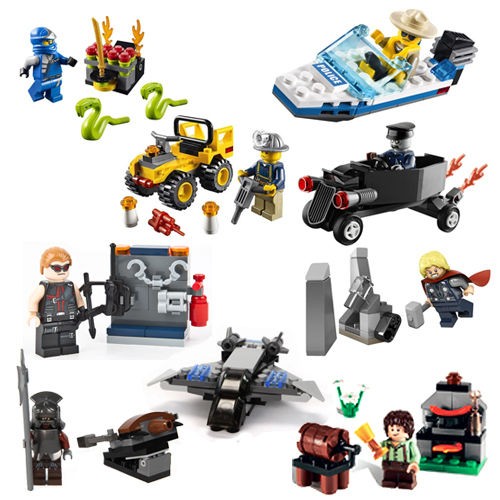   PROMO SETS CHOOSE THE SET YOU LIKE (STAR WARS, NINJAGO, CITY, BATMAN