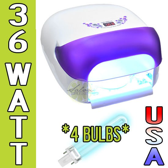   Nail UV Lamp Acrylic Gel CURING Light TIMER DRYER Pro SPA Equipment