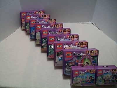 Lego #3930   #3939 Friends Set Of 10  With  