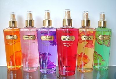 victoria s secret body spray mist mix match x 6