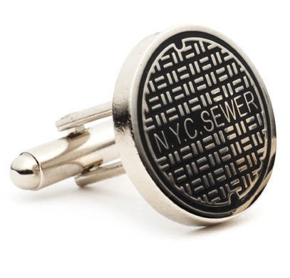 new ravi ratan new york nyc manhole cover cufflinks cuff