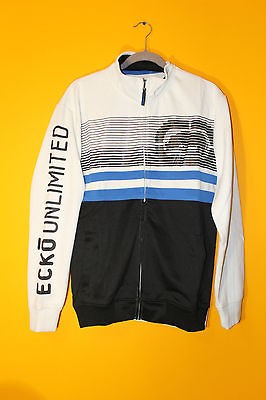 new ecko zipper up track jacket white men s m $ 68 sale