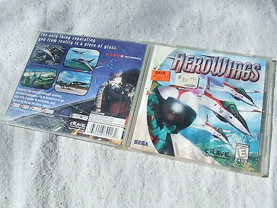AeroWings 1999 4 Sega Dreamcast Video Games System Console Dream Cast 