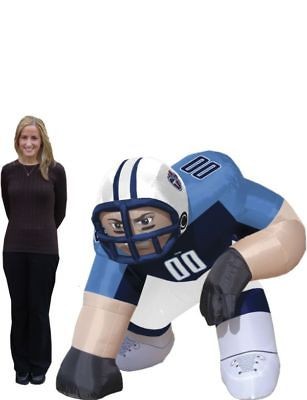 tennessee titans bubba mascot blow up lawn yard player time