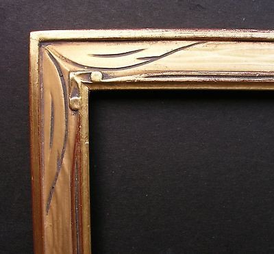 VINTAGE NEWCOMB MACKLIN ERA ARTS CRAFTS CARVED FRAME   