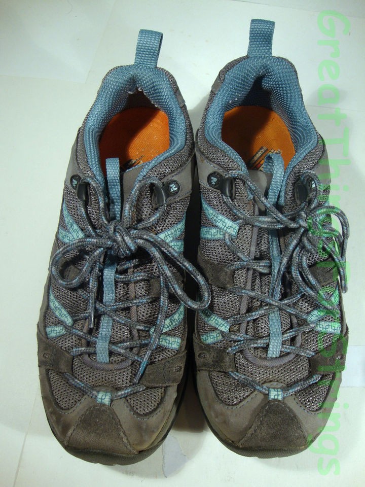 Merrell Ortholite Continuum QForm Stone Blue Womens Siz 7.5 Hiking 