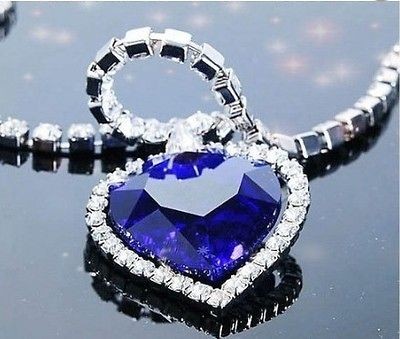 1pc best Replicafashio​n TITANIC HEART OF THE OCEAN PENDANT 