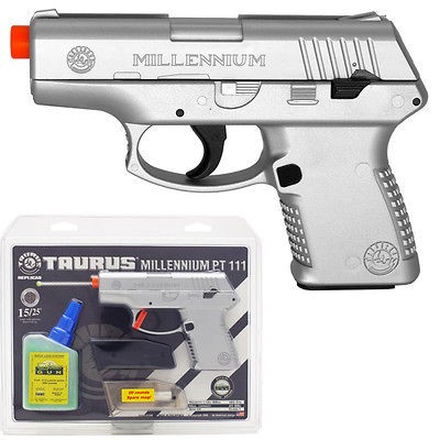 Taurus Millennium PT 111 Spring Powered Airsoft Hand Gun Pistol 