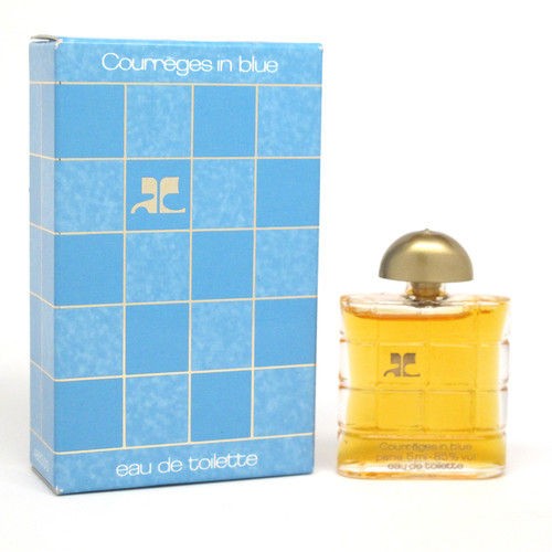 Vintage COURREGES IN BLUE Women Eau de Toillette Mini 5mL