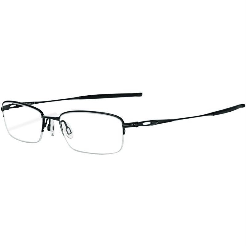 OAKLEY SPOKE 0.5 3144 01 POLISHED BLACK 51mm MENS PRESCRIPTION FRAME