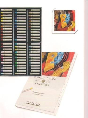 sennelier 72 assorted oil pastel set  133