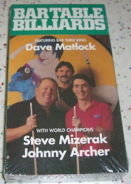 bar table billiards dave matlock mizerak archer new vhs time