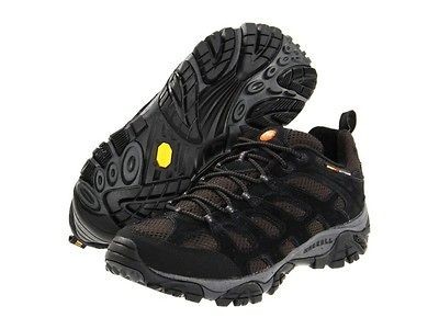 Mens Merrell Moab Ventilator Hiking Running Trail Shoes Black Night 