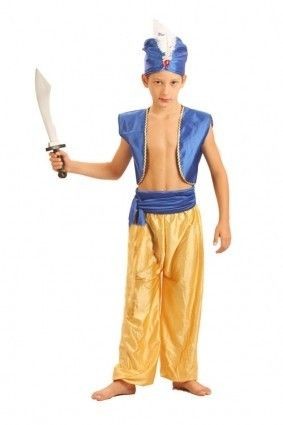 BOYS ARABIAN SULTAN ALADDIN STYLE COSTUME BOOK WEEK   SIZES S M L