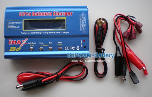 iMAX B6 RC Lipo LiFePo4 NiMh Battery Balance Charger Genuine IMAX B6 