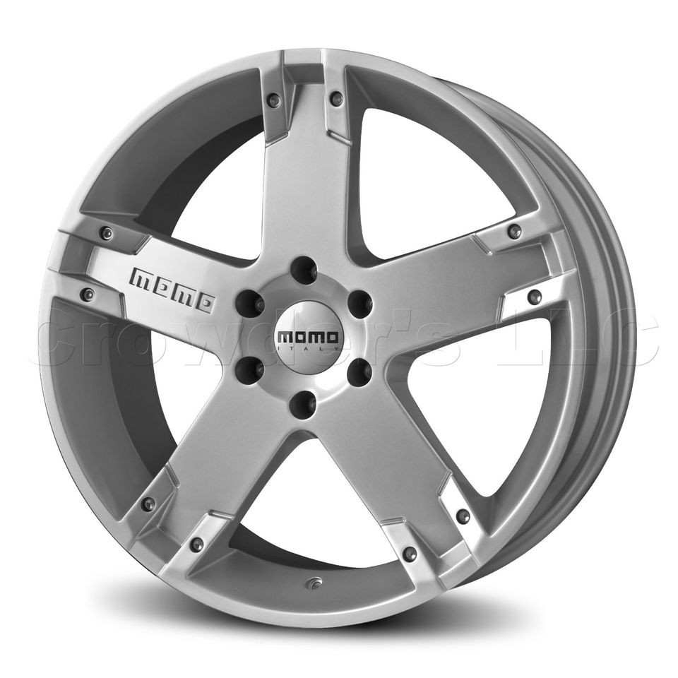 MOMO Car Wheel Rim Storm G.2 Silver 22 x 9.5 inch 5 on 150mm 