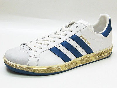 ADIDAS ORIGINALS GRAND PRIX VINTAGE WHITE sz UK 7.5/US 8 grand slam 