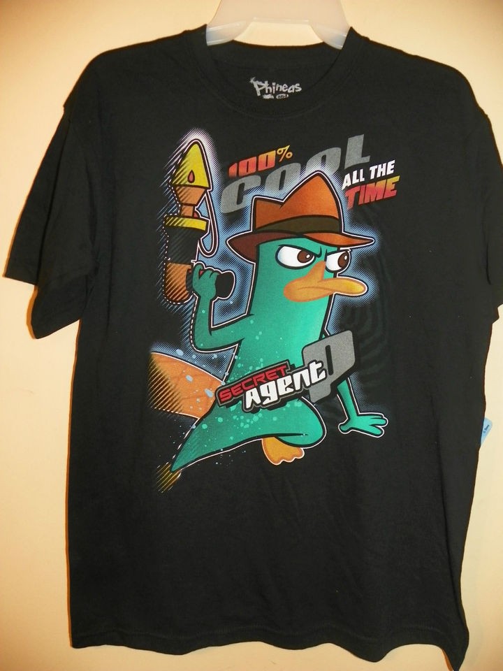 PERRY THE PLATYPUS/SECRET AGENT P BOYS LGE (10/12) LICENSED SHORT 