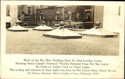 new london ct bee hive building roof union sheet metal