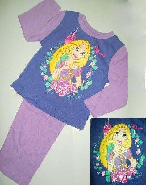   Disney Princess Tangled Pyjamas Nightwear NEW 1 1/2 2 3 4 5 yrs