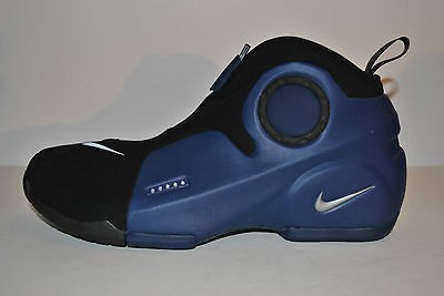 new nike air flightposite ii le blue black 386160 003