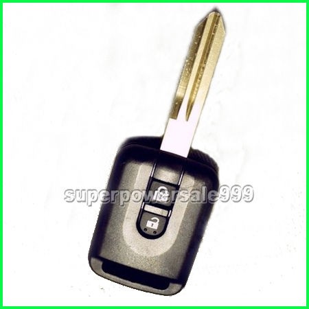   Key Shell Case For NISSAN X trail Navara Micra Almera 2 Buttons T0021