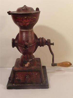   Iron Crown Coffee Grinder Mill Landers Frary & Clark New Britain CT