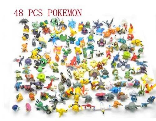   Brand New Cute Lots 48 pcs 2 3cm Pokemon mini random Pearl ct Figures