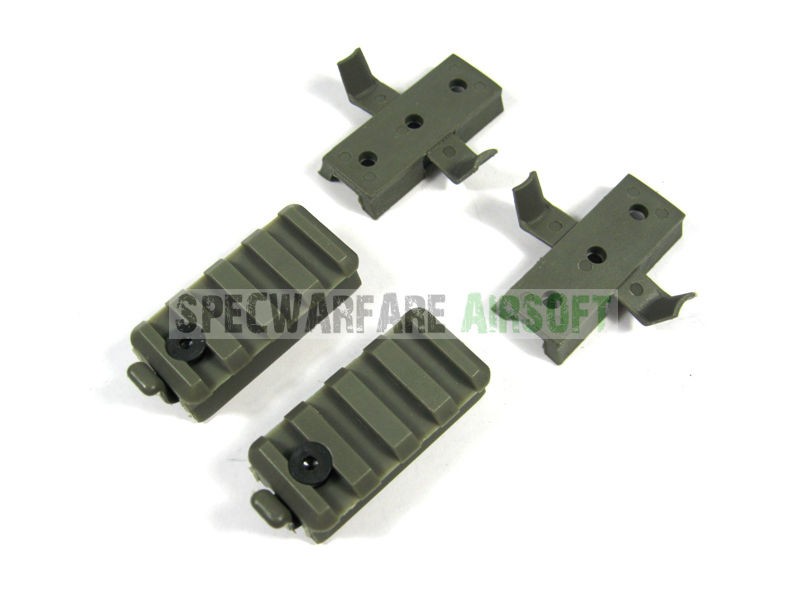 Devgru OP Type Side Rail mount (FG) For Airsoft Fast Helmet wilcox 