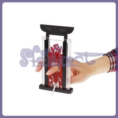 Magician Trick Party Close up Stage Prop Finger Hay Cutter Chopper 