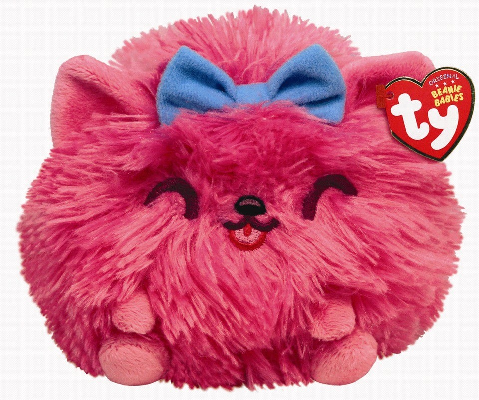 TY MOSHI MONSTER MONSTERS ~ PURDY MOSHLING SOFT BEANIE BABY ~ PLUSH 