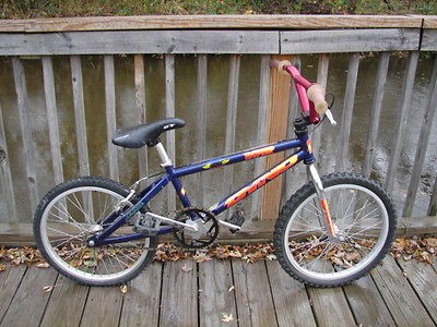 97 BMX Dyno GT VFR Bike Bicycle 20 Airshow Team Jano Blue Red Mens 