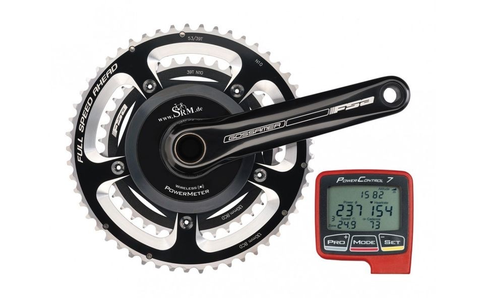 2012 srm fsa gossamer powermeter system with pc7 time left