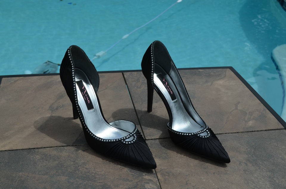 nina brisa pumps nib black