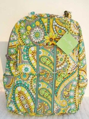   Vera Bradley SMALL Backpack Lemon Parfait travel bag    Lemon Parfait