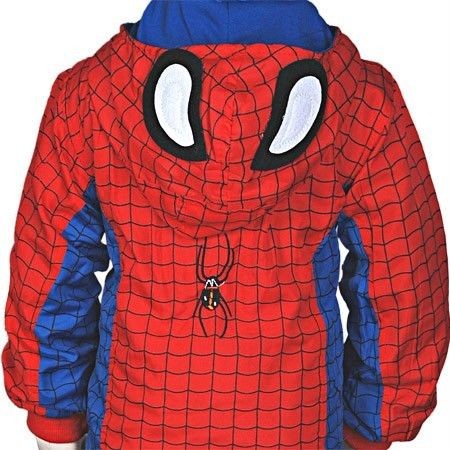 kd176 13 boys spiderman jacket trousers costume 6t 7t
