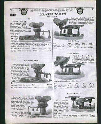 1928 ad Howe Counter Platform Scales Butter Butcher Balance Post 