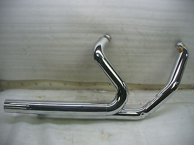 Harley 2010 11 FLHTC/Touring OEM right side head pipe with heat 