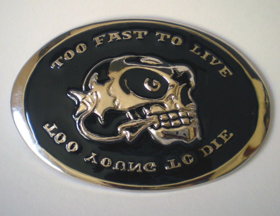 motorcycle belt buckles in Clothing, 