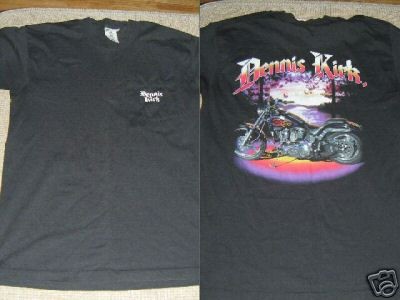 dennis kirk motorcycle parts pocket t shirt m biker time