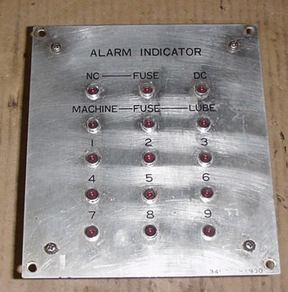 yamazaki mazak alarm indicator panel 34946191900 stepii returns 