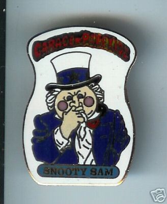 Garbage Pail Kids Snooty Sam Cloisonne pin tacpin